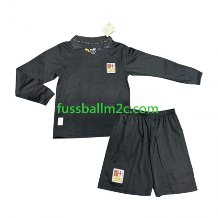 Fußballtrikots AC Mailand 125th Torwart Jubiläum Kinder Heim Trikotsatz 2024-2025 Langarm Fußballtrikots AC Mailand 125th Torwart Jubiläum Kinder Heim Trikotsatz 2024-2025 Langarm